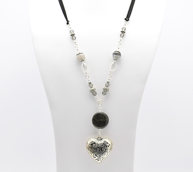 Love Heart Pendant Necklace 